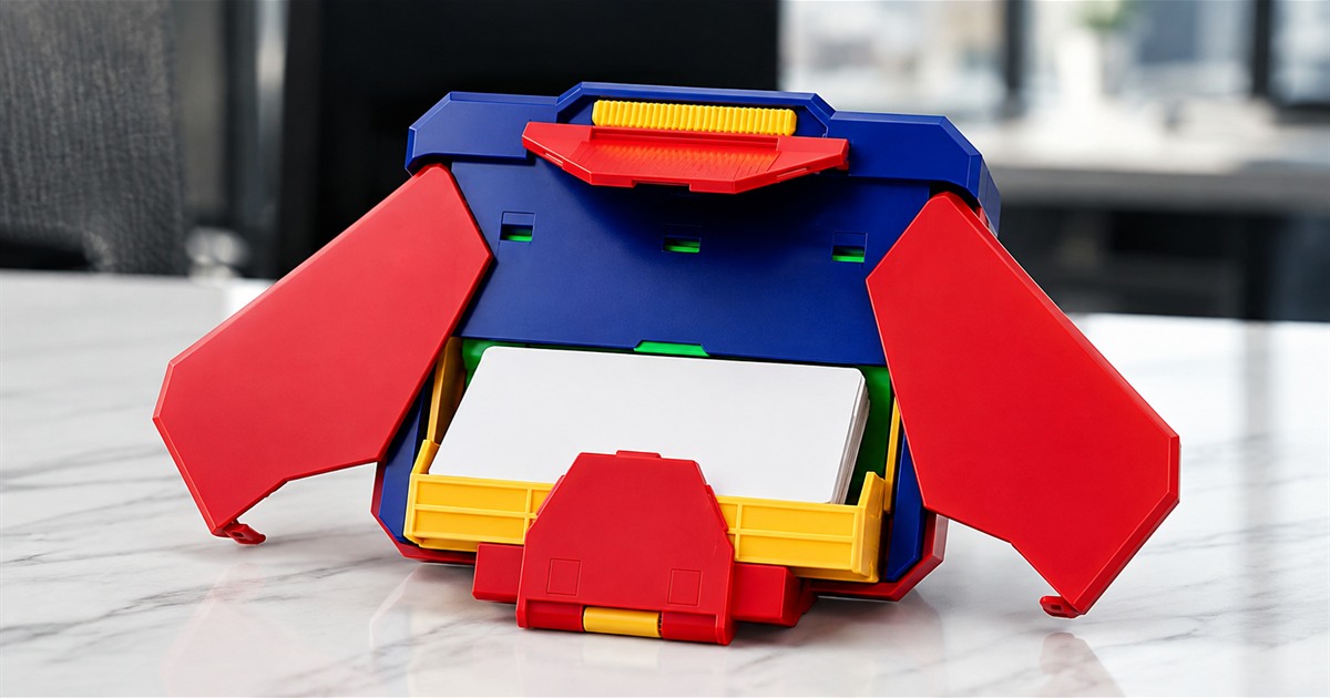 Mobile Suit Gundam Transforming Business Card Case product image