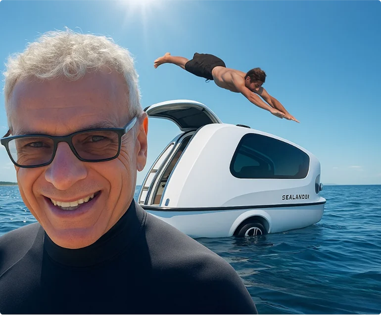 SEALANDER Amphibious Caravan product image