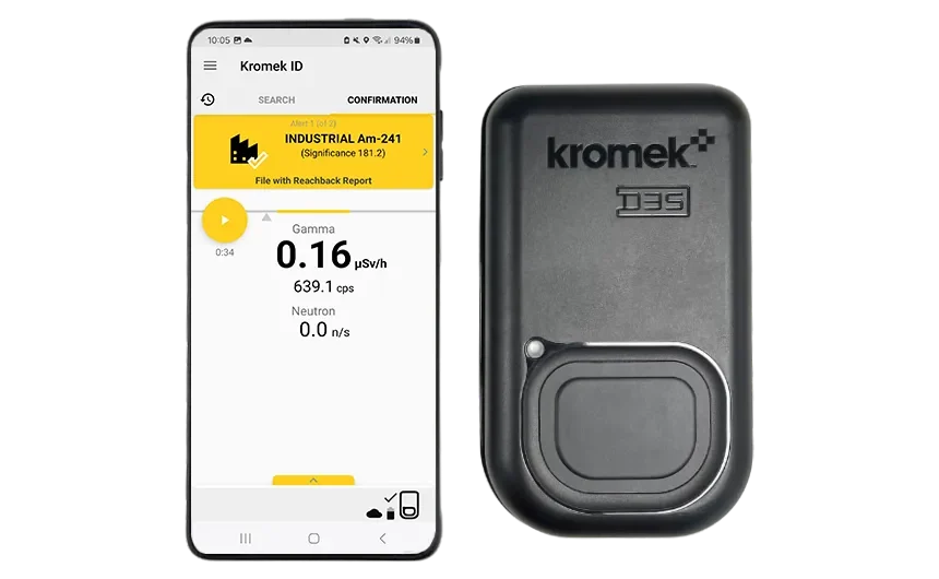 Kromek D3S ID Wearable Radiation Detector product image